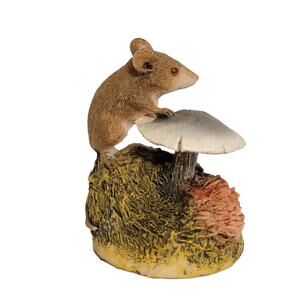 Arden Sculpture Collection Mouse mushroom 509 decor accent animal Britain 3X2